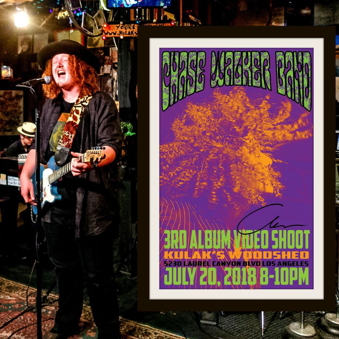 Live at the Woodshed Autographed Poster