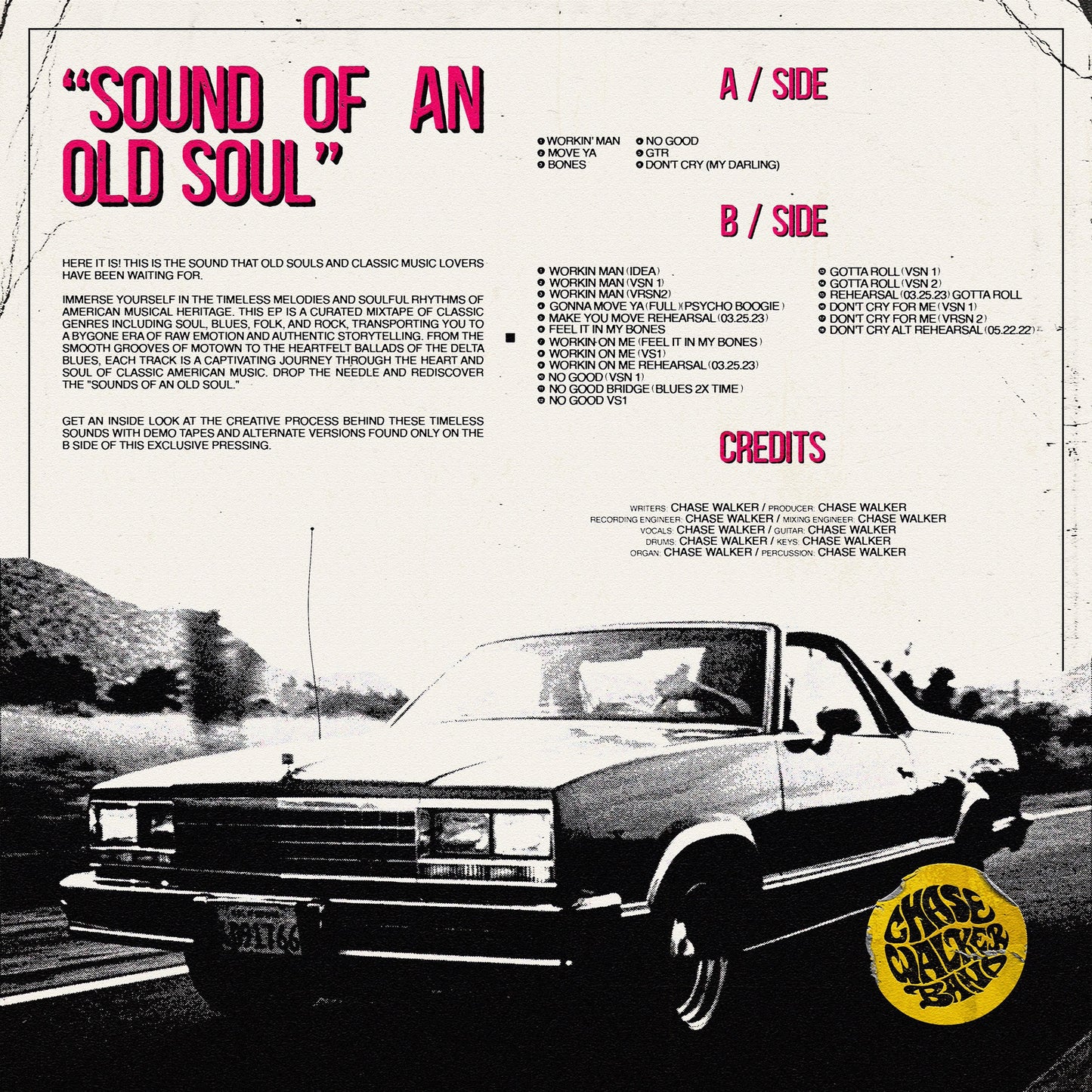 "Sounds Of An Old Soul" CD