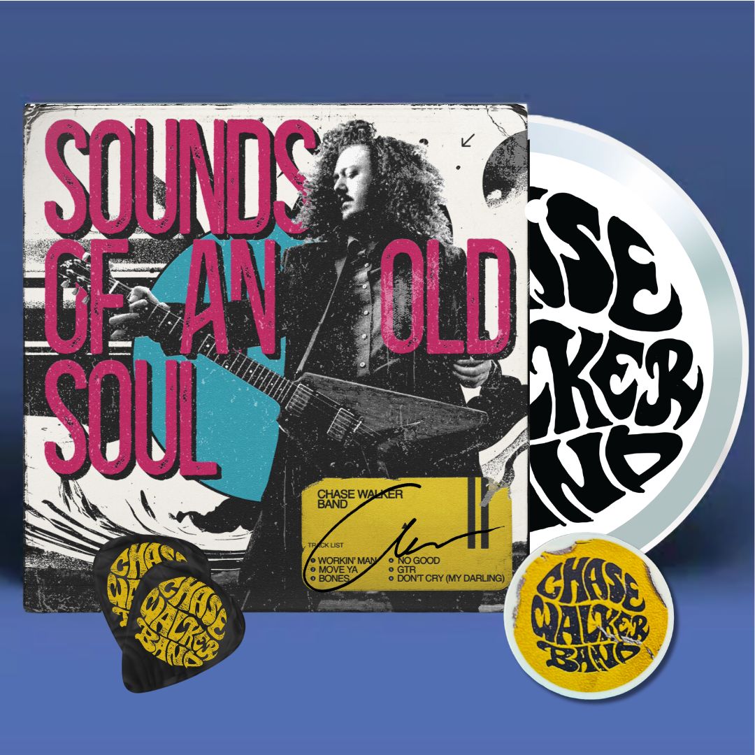 LIST EXCLUSIVE OFFER - Signed Sounds of an Old Soul CD+Pick+Sticker