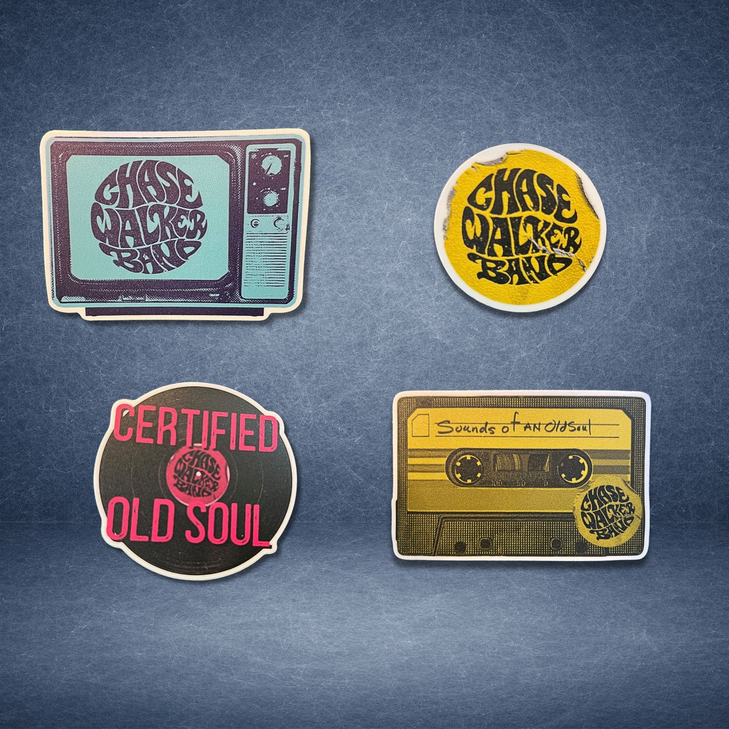 Sounds of an Old Soul Sticker Pack